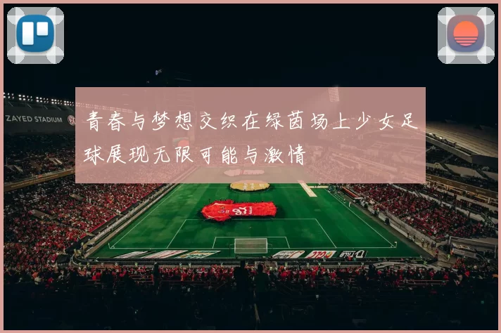青春与梦想交织在绿茵场上少女足球展现无限可能与激情